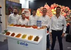 Het team van Axia Semillas met Eduardo Becerra, Diego Vinolo, Pero Pesquera, William van der Riet en Luis Sainz