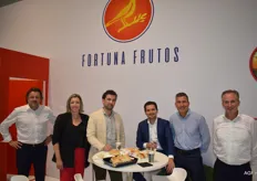 Het team van Fortuna Frutos met Stephane Rions, Sandra van Asperen, Jacob Visser, Bert Nobel, Gertjan en Marco Slobbe
