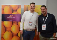 Bart Hoek en Danny de Leeuw van Global Fruit Point