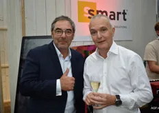 Frederic Stanz en Johan de Neef van Smart Packaging Solutions