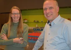 Maria Lagendijk en Leo Molendijk van Kraaijeveld Groente en Fruit bv