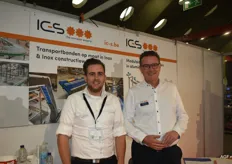 Stijn Peeters en Antony Victor van IC-S