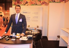 Joost van Bohemen van Sensitech geeft aan dat ze wereldwijd klanten niet alleen onderdelen leveren, maar de hele koudeketen kunnen begeleiden met hun expertise