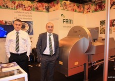 Fam en Stumabo deelden een stand. Links Santiago en rechts Francisco Carbonell