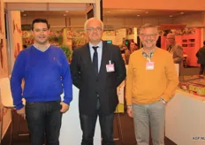 België was dit jaar deels in casual: Philippe Appeltans (VBT), Guy Callebaut (Voorzitter Global GAP) en Jos Craemers (Veiling Borgloon)