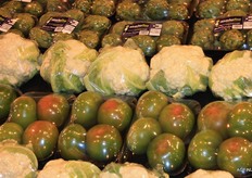 Grote tomaten per vier verpakt