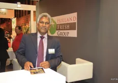 Kris Charan van de Holland Fresh Group is blij dat de Hollandse standhouders tevreden zijn over de kwaliteit van de bezoekers