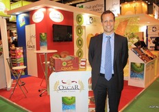 Jean Baptiste Pinel van het Franse bedrijf Primland. Op de beurs werd met name gepromoot met hun merk Oscar, erg bekend in de Spaanse markt.