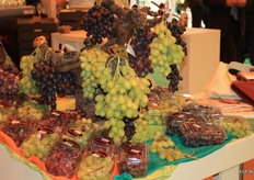 Een bijzondere druivenpresentatie