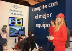 Bij Europool Systems was er ook tijd voor een spel, en velen gingen de uitdaging aan