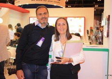 Ook onze Italiaanse collega's Giancarlo en Rossella van Freshplaza waren aanwezig