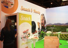 Gezond snacken in de stand van Rijk Zwaan