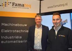 Wim de Rijder en Robin Weststrate van Famateq.