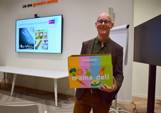 Maurice deelt vriesverse babyvoeding uit om te proeven, ontwikkeld door Raaskal Foodcreators & Development