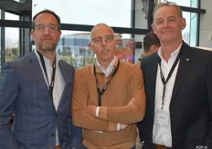 Martijn van den Andel (Jem-ID), Gert Middelburg (Europe Retail Packing) en Michael Olij (Brassica Trade)