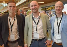 Jesse Voois, Michael Vrij en Jorrit van der Wiel van Paardekooper Verpakkingen.