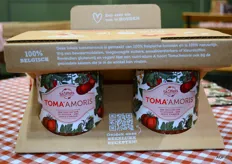 Stoffels tomaten heeft sinds 2 weken de Toma'Amoris. De Toma'Amoris is een rijke basissaus. Gemaakt van zomertomaten, vrij van bewaarmiddelen, toegevoegde suikers, smaakversterkers of kleurstoffen.