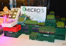 Duurzame en betaalbare Cressen bij de stand van Micro's.