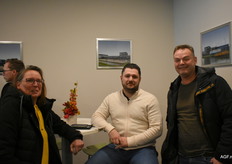 Annelies Kooiman, Colin Overduin (LCL) en Marcel van Leeuwen (RCS)