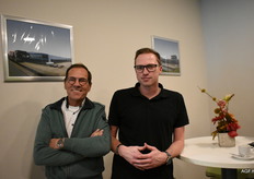 Gastheren van de middag Rob Mulder en Marijn Draak (Cool Control) 