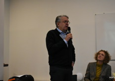 Anton Filippo (LPB Rotterdam) met het openingswoord