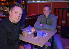 Patrick Stoffels van Stoffels Foods met Mark van Wijnen van Rabobank