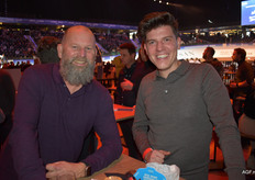 Aad van Veen van EveryD Flowers met Jelle Koop van Benfried