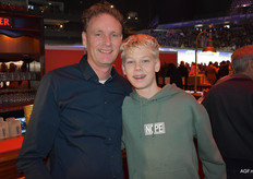 Vader en zoon Jelle en Jan Zwenstra van Florein Gerbera