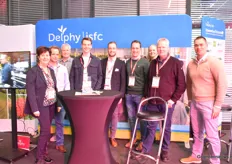 Delphy is de trotse organisator van deze Aardbeiendag en ISFCvlnr: Trudy, Paul, Hans, Pieter, Bram, Marc, Vera, Ton en Bart