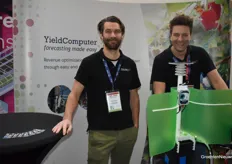 YieldComputer’s Arjen Janssen en Pieterjan Oomen. Optimaliseren de oogst voorspelling voor telers en hun verkoop organisatie met SmartCropCam.
