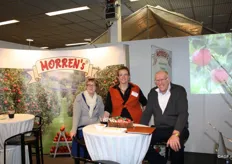 Siri Thijs en Tanja Blockx Morren & Jorofru hadden bezoek van Kees Goes van Hago Fruitsafe