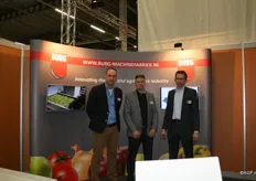 Arie Verhoef, Wim de Rijder en René Koster van Burg Machinefabriek