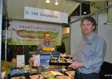 Niels Krist en Tiemen Kuipers van Greydanus. Op het streekplein lieten deze mannen verschillende maaltijden proeven.