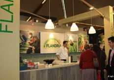 Tijdens Tavola 2014 konden bezoekers genieten van de heerlijke hapjes die werden gemaakt van de Flandria-groenten