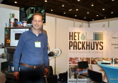 Pierre Hagenaars stond dit jaar met zijn nieuwe bedrijf, Het Packhuys.