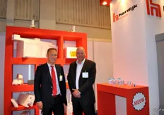 Ewoud Blaak en Edward Sikma van Hordijk Verpakkingsindustrie.