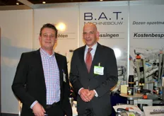 Serge Broekhoven en Michael Visser van B.A.T Machinebouw.