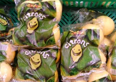 Spanish lemons selling around €1, 4 in 1 pack