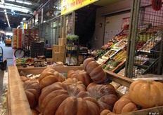 Ook zijn er nog volop pompoenen