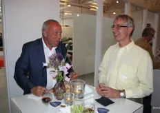 Erik Zwiers van het AGF Groothandelsfonds en Henk Molenaar