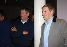 Martin Bollengier en Tom Seru van MSAV (Marc Seru Aardappelhandel Veurne)