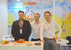 De beurstijgers van Cool Fresh: Jean-Pierre Bezuidenhout, Michiel Osinga en Hugo Vermeulen