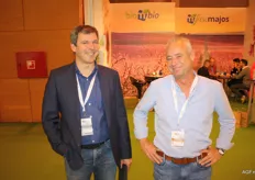 Dieter Vanstaen en Ron Poppelaars van Fresh Concept uit Breda, gespecialiseerd in de aan- en verkoop van zachtfruit, bessen, rabarber en exoten.
