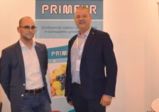 Wim Paans van Quik's Potato Products bv en Andries Gunter van Primeur.