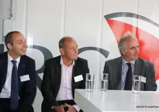 Jan van der Graaf, Cees Bruinink en Gerald Muller