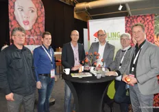 Martin Wakker (FruitMasters), Adrie Mijdam (Veiling Zaltbommel), Arthur Elsen (Veiling Zaltbommel), Hans Lodder (FruitMasters), Henk Bekkers (Veiling Zaltbommel) en Jan Willem Tolhoek (Veiling Zaltbommel)