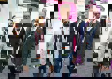 Siby Joseph en Wim Roosen van Dutch Plantin, met in het midden Jake Houweling. 