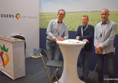 Bert de Vries, Albert Konings en Raoul Heijnen van Vissers Plant Innovators