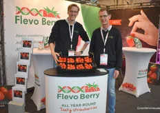 Steven Oosterloo en Marcel Suiker van Flevo Berry