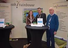 Jessie Halters, Chris Martens, en Hans van Loon van NAK Tuinbouw